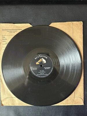 EARTHA KITT 10" 78 RPM- THE HEEL / MY HEART'S DELIGHT 206009 RCA ￼RECORD RARE - Image 1 of 4