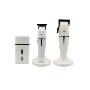 JRL Professional Ghost Clipper Trimmer Foil Shaver Collection + 2 Charging Base - Picture 1 of 6