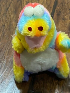 Juguete de peluche de dinosaurio arco iris Acme de colección premio de carnaval - Imagen 1 de 8