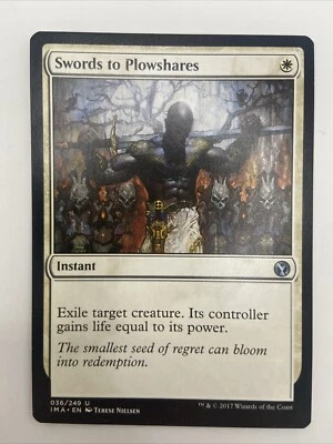1x Swords to Plowshares - Iconic Masters (IMA) Magic MTG - Image 1 of 2