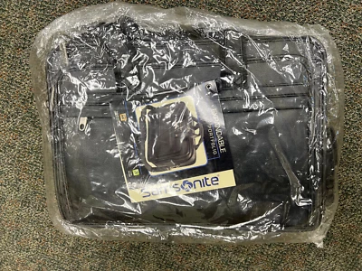 Samsonite Expandable Portfolio Soft Bag New - Black Computer Luggage Carrier - Image 1 of 4