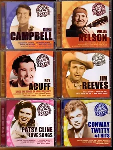 12 CD Country Hit Parade (Cash-Nelson-Twitty-Campbell-Cline-Reeves-Acuff Hits) - Imagen 1 de 4