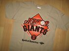 San Francisco Jr Giants Tee - Junior Baseball California Bank America T Shirt M