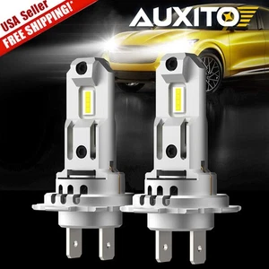2x Super Bright H7 LED Headlight Kit High Low Beam DRL Bulbs 30000LM 6500K White - Picture 1 of 11
