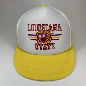Louisiana State Mütze JR BOYS gelb Mesh Snap Designer Award Trucker Cap Vintage - Bild 1 von 16