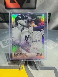 2018 Topps Chrome #SS-1 Aaron Judge Superstar Sensations Yankees - Picture 1 of 2