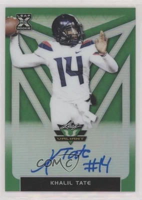2020 Leaf Valiant /75 Khalil Tate #BA-KT1 Auto - Image 1 of 2