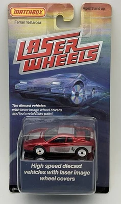 Matchbox Laser Wheels Ferrari Testarossa LW11 - Image 1 of 4