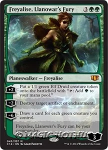 MTG - FREYALISE, LLANOWAR'S FURY - Commander 2014 (M) - Picture 1 of 1