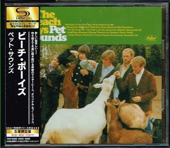 The Beach Boys "Pet Sounds" Japan SHM-CD w/OBI TOCP-95009 Foto 1 de 1