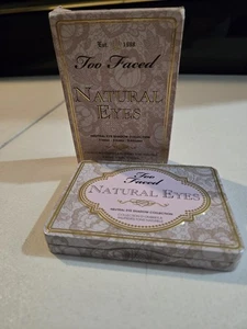 Too Faced- Natural eyes- NEUTRAL EYE SHADOW PALETTE- 9 Shades. - Picture 1 of 7