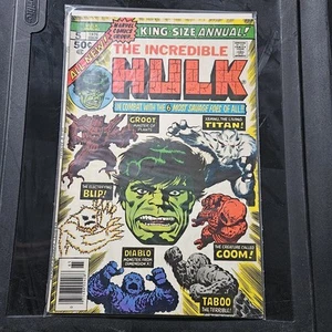 The Incredible Hulk King-Size Annual #5  2nd App Groot Kirby Cover 1976 Ungraded - Picture 1 of 14