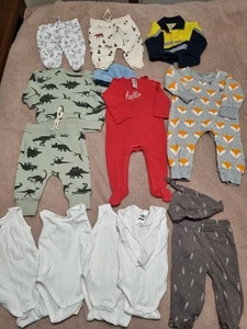 Baby Boys Size 00 Clothes Bundle - Picture 1 of 7