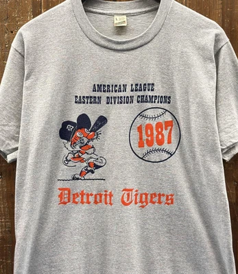 Detroit Tigers 1987 American Eastern Division Champions Shirt  AN59514 - Image 1 of 2