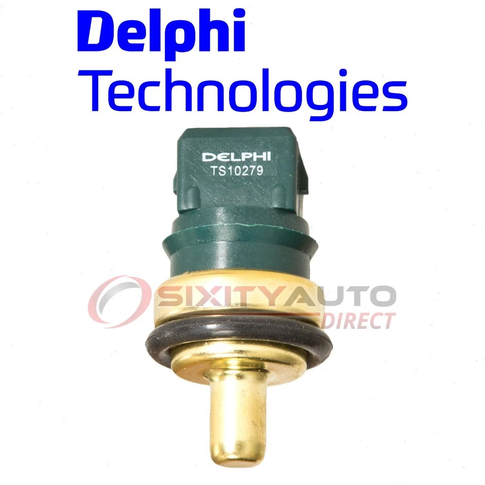 Delphi Coolant Temperature Sensor for 1999 Volkswagen Jetta 1.9L 2.0L 2.8L vr Foto 1 de 4