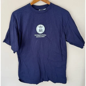 T-shirt blu Hofbrauhaus Munchen uomo XL - Foto 1 di 4