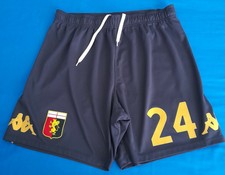 PANTALONCINO CALCIO GENOA MATCH WORN N°24 FILIPPO MELEGONI 20/21