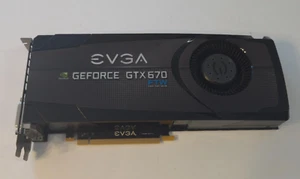 EVGA GeForce GTX 670 2 GB GDDR5 scheda grafica (02G-P4-2678-KR) - Foto 1 di 7