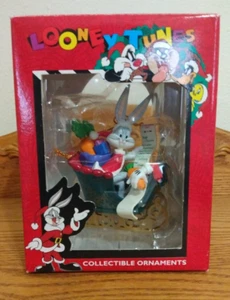 Matrix Warner Bros. Looney Tune Bugs coniglietto in slitta ornamento - Foto 1 di 6