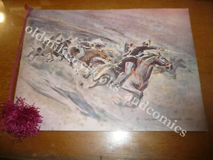 CALENDARIO ASSOCIAZIONE ARMA CAVALLERIA 1957 DEDICA CON CORDONE - Imagen 1 de 1
