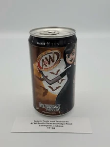 Mini lattina birra radice A&W Hotel Transylvania 3 2018 7,5 once Halloween inquietante cool - Foto 1 di 5