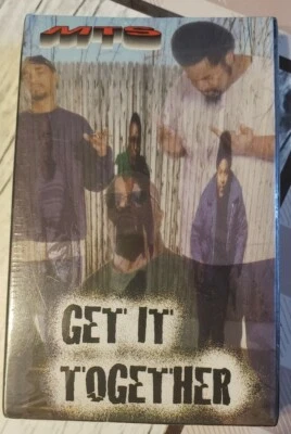 MENACE TO SOCIETY Get It Together SEALED Cassette Tape Single G-Funk Rap 1996  - Image 1 of 2