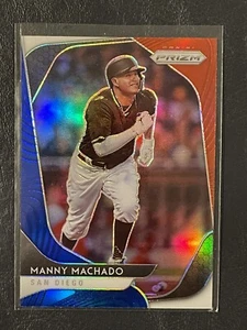 2020 Panini Prizm #76 Manny Machado Red White & Blue Prizm San Diego Padres - Picture 1 of 2