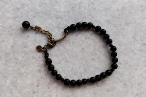 Wasserbewusstes Vintage Armband, wie schwarzer Bernstein von ""M&S - Bild 1 von 3