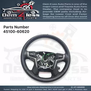 Toyota Land Cruiser Steering Wheel 2016, 2017, 2018, 2019, 2020, 2021 OEM - Foto 1 di 6