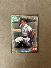 1995 Collectors Edge Ball Park Franks Yogi Berra Autograph Card