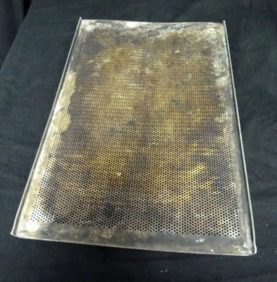 Backbleche 10x Alu 60x40cm gebraucht 600x400mm Lochblech Backofen Ofen Wiesheu - Bild 1 von 4