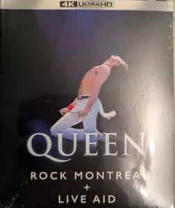 Queen: Rock Montreal/Live Aid 4k UHD Blu-ray (2024) 2 Discs Brand New, Sealed - Picture 1 of 2