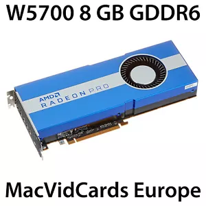 MacVidCards AMD Radeon PRO W5700 8 GB GDDR6 for Apple Mac Pro with BOOT SCREEN - Picture 1 of 1