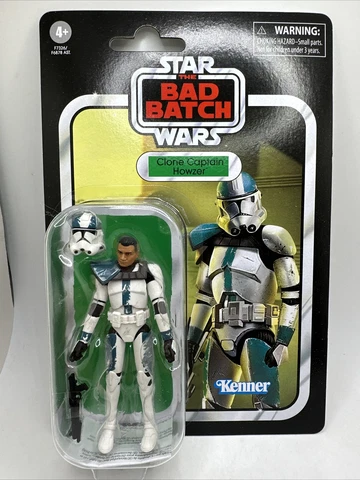 Star Wars Clone Captain Howzer 3.75” VC210 Vintage Collection The Bad Batch 2023 Cover