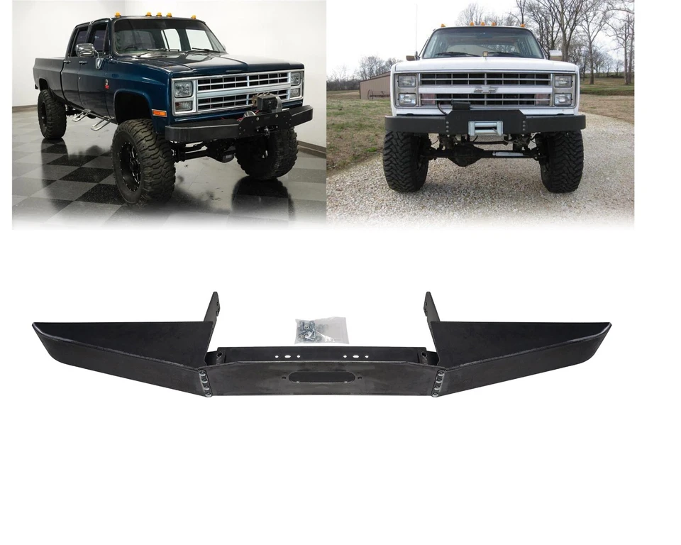 73-89 CHEVY/GMC FRONT OG WINCH BUMPER ( UNIVERSAL & FRONT MOUNT ) - Image 1 of 3