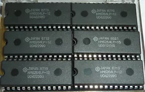 6 Hitachi HM6264LP-12 IC's - Picture 1 of 1