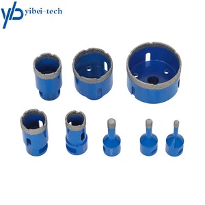 M14 Threaded Diamond Hole Saw 8-Piece Set 6-68mm Blue NEW - Picture 1 of 12