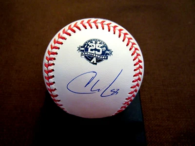 CHRISTIAN WALKER 3X GOLD GLOVE ARIZONA SIGNED AUTO 25TH ANNIVERSARY BASEBALL BAS - Image 1 of 3