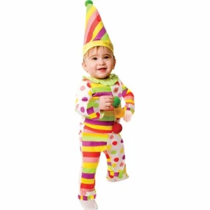 Sweet Dots N' Stripes Infant Clown Costume By Dress Up America - Picture 1 of 1