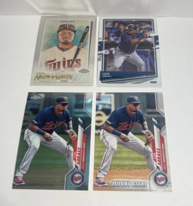 Luis Arraez 2020 Topps Chrome, Topps & Donruss Optic 4 Lot Free Shipping - Bild 1 von 5