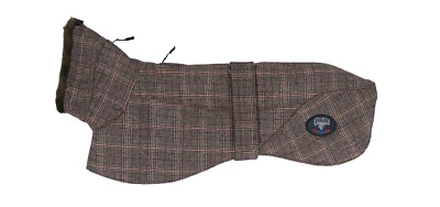 Whippet Luxus Snood dunkelbraun Tweed - Bild 1 von 3