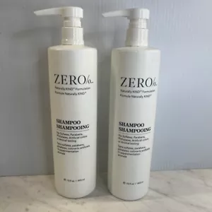 (2-Pack) ZERO% di Gilchrist & Soames Naturally Kind SHAMPOOO con pompa 15 OZ NUOVO - Foto 1 di 6