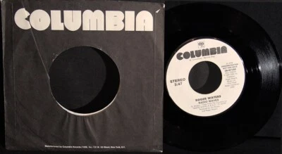Roger Waters-Radio Waves-Both Sides-Columbia 38-07180-Vintage WL Dbl "A" DJ 45!! - Image 1 of 2
