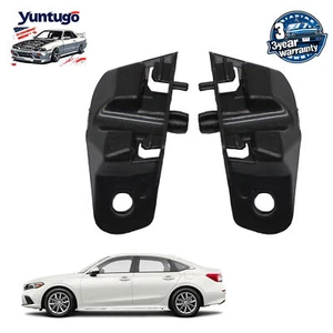 Fit For 2022-2023 Honda Civic Grille Spacer Left+Right Side Front Plastic - Picture 1 of 9