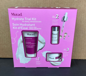 Murad Hydrate Trial Kit - AHA/BHA Cleanser, Infusion Oil, Hydro-Dynamic Moisture