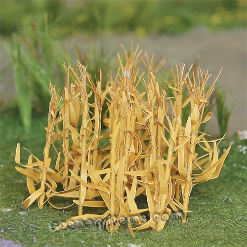 Free Shipping MP SCENERY 140 Brown Corn Stalks O Scale Model Farm Layout - Image 1 of 1