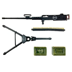 1:18 Blue Box Toys BBi Elite Force WWII US Army 50Cal Machine Gun & Tripod - Picture 1 of 5