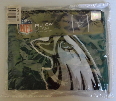 Sports Coverage MVP Collection NFL NFC East Philadelphia Eagles Pillow Sham Cover