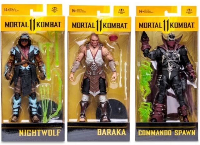 Baraka/Nightwolf/Commando Spawn (Mortal Kombat) Bundle (3) 7