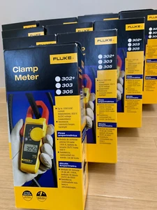 Fluke 302+ (Plus) Digital Clamp Meter Multimeter 400A AC/DC Voltage Current Amp - Picture 1 of 4